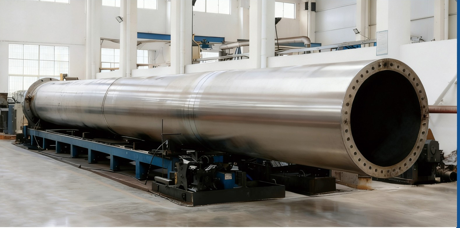 Honing of 1100 mm Bore × 15,600 mm Length