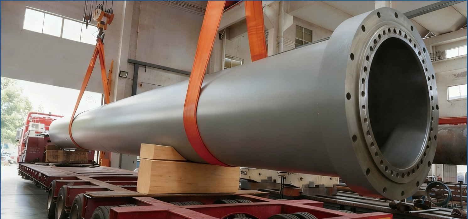 Cylinder Barrel, 1200 mm Diameter × 15,600 mm Length