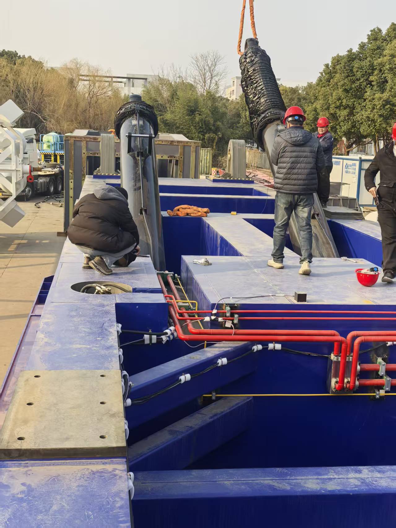 Large Hydraulic Cylinder Project for Aerospace Launch Transport Equipment 3
